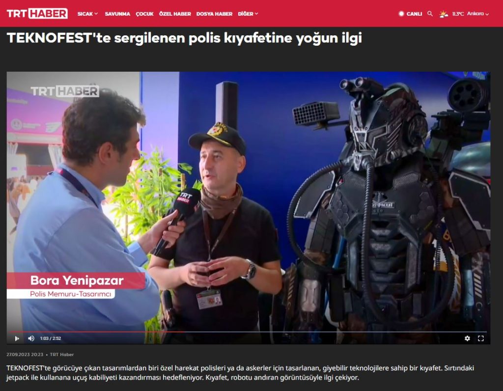 BÜRKÜT TRT HABERDE